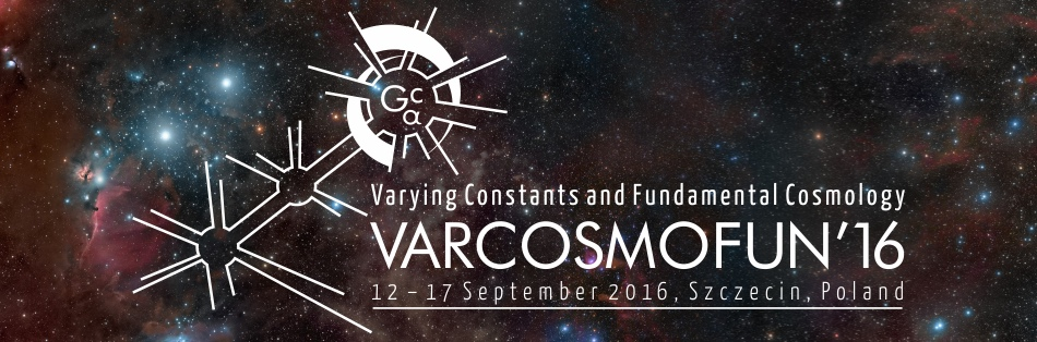 Varying Constants and Fundamental Cosmology – VARCOSMOFUN’16
