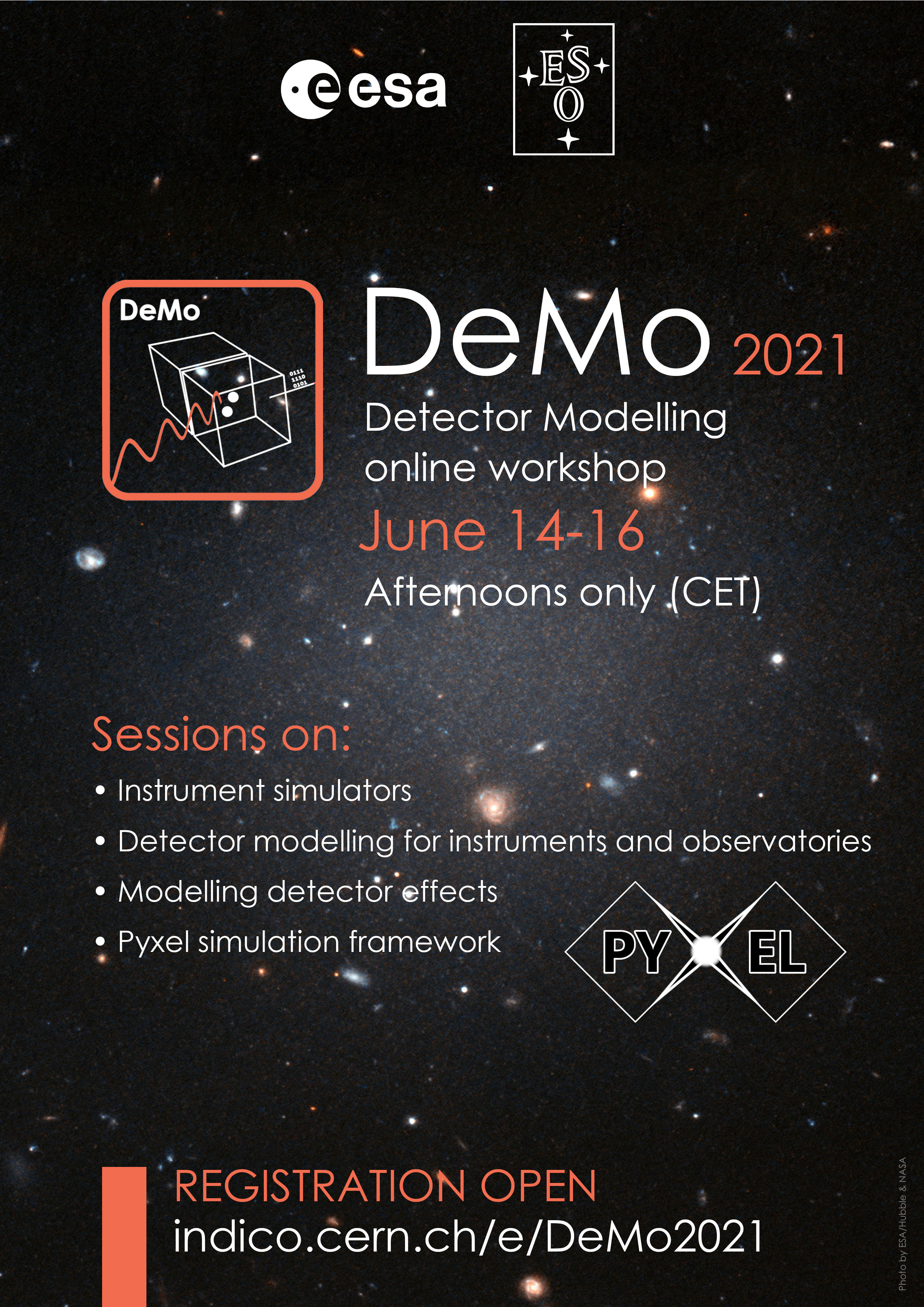 Detector Modelling Workshop 21 Demo 14 16 June 21 Workshop Poster Indico