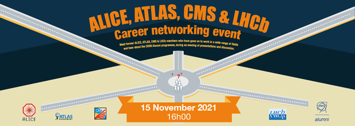 ALICE, ATLAS, CMS and LHCb  (HYBRID) Career Networking Event 2021