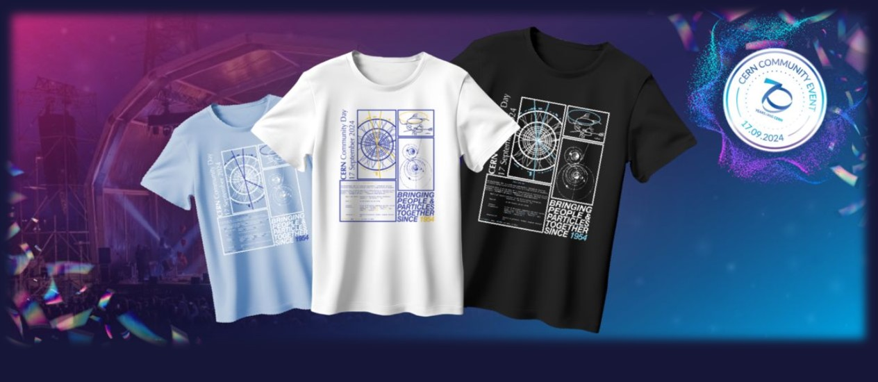 CERN 70th Anniversary T-Shirt Sale