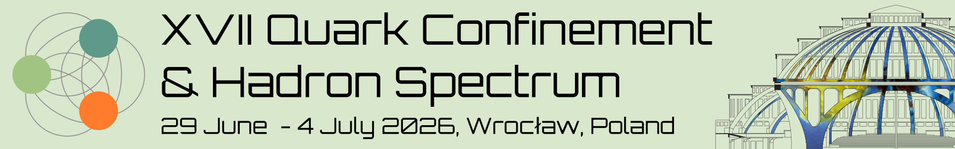 XVII Conference on Quark Confinement and the Hadron Spectrum (QCHS 2026)