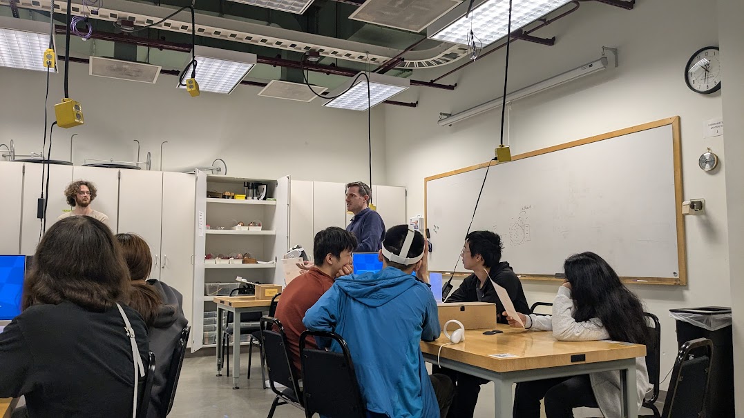 Virtual reality lab.