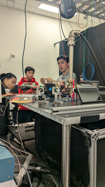 Quantum computing lab.