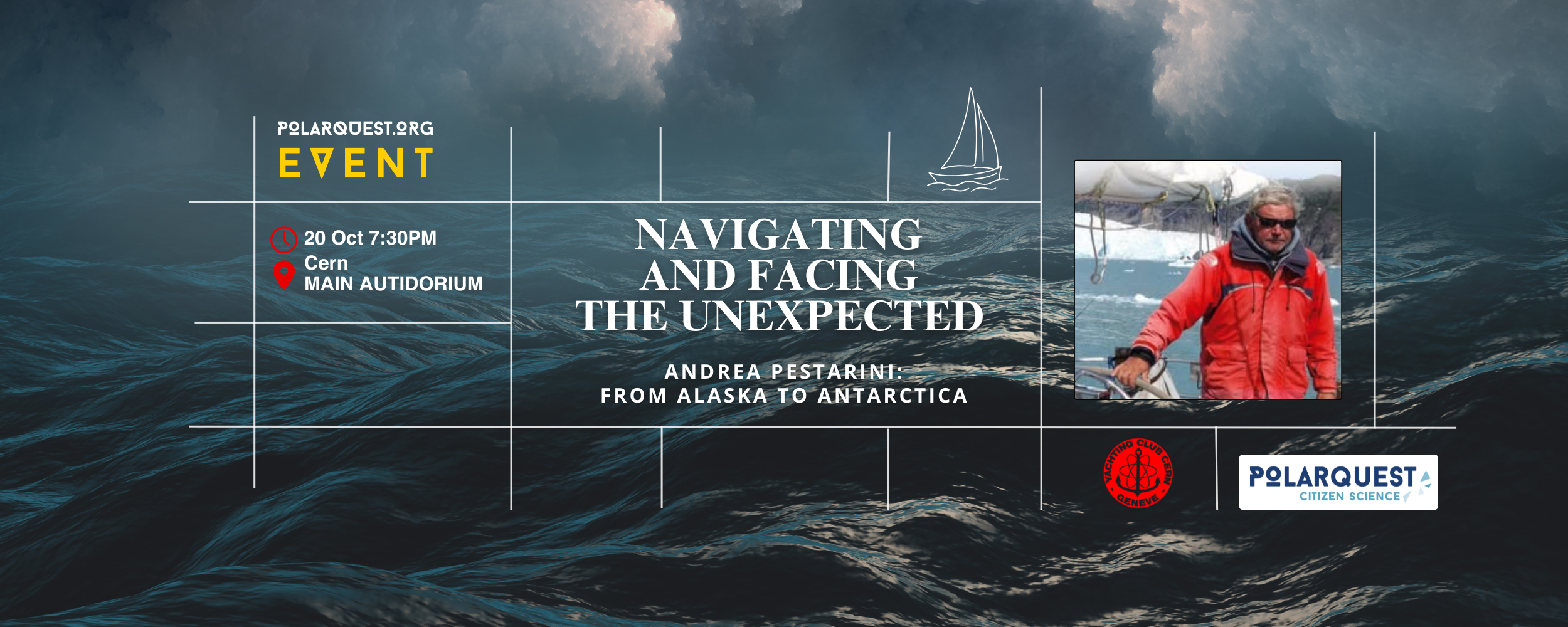 Sailing from Alaska to Antarctica - How to face the unexpected with Andea Pestarini