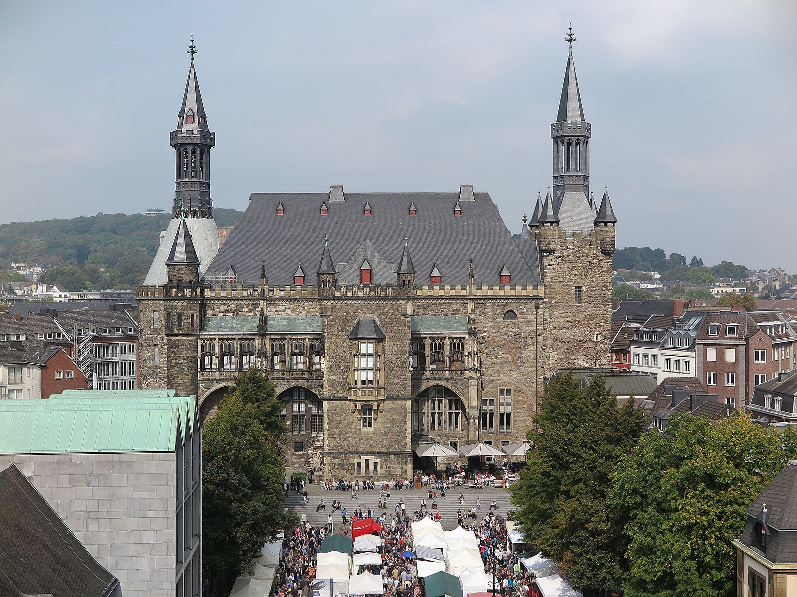 Photograph of the Aachen Rathaus