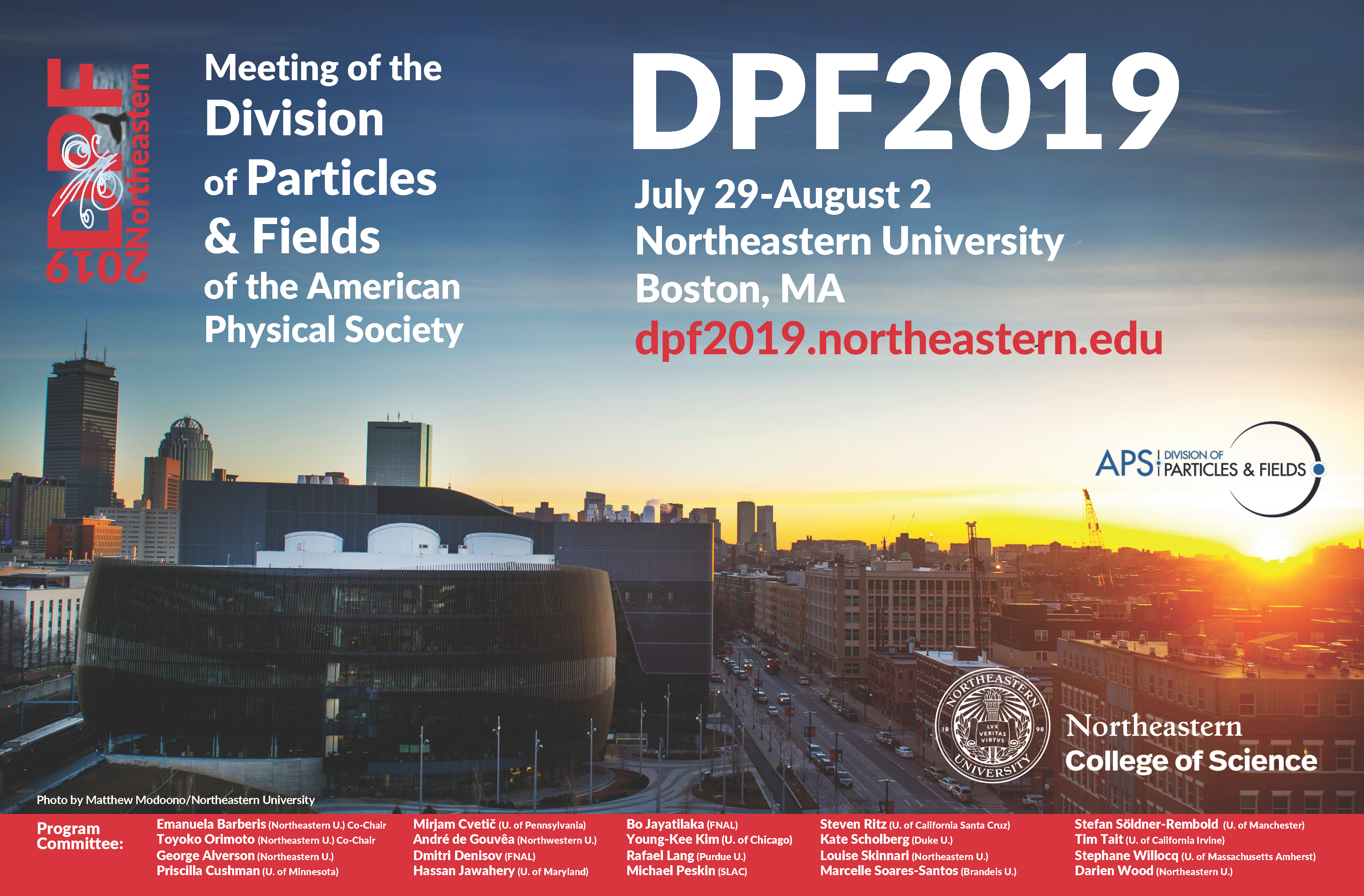 2019 Meeting of the Division of Particles & Fields of the American