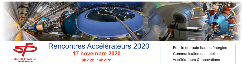 Rencontres Accélérateurs 2020 de la Société Française de Physique