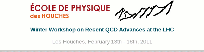 Winter Workshop on Recent QCD Advances at the LHC