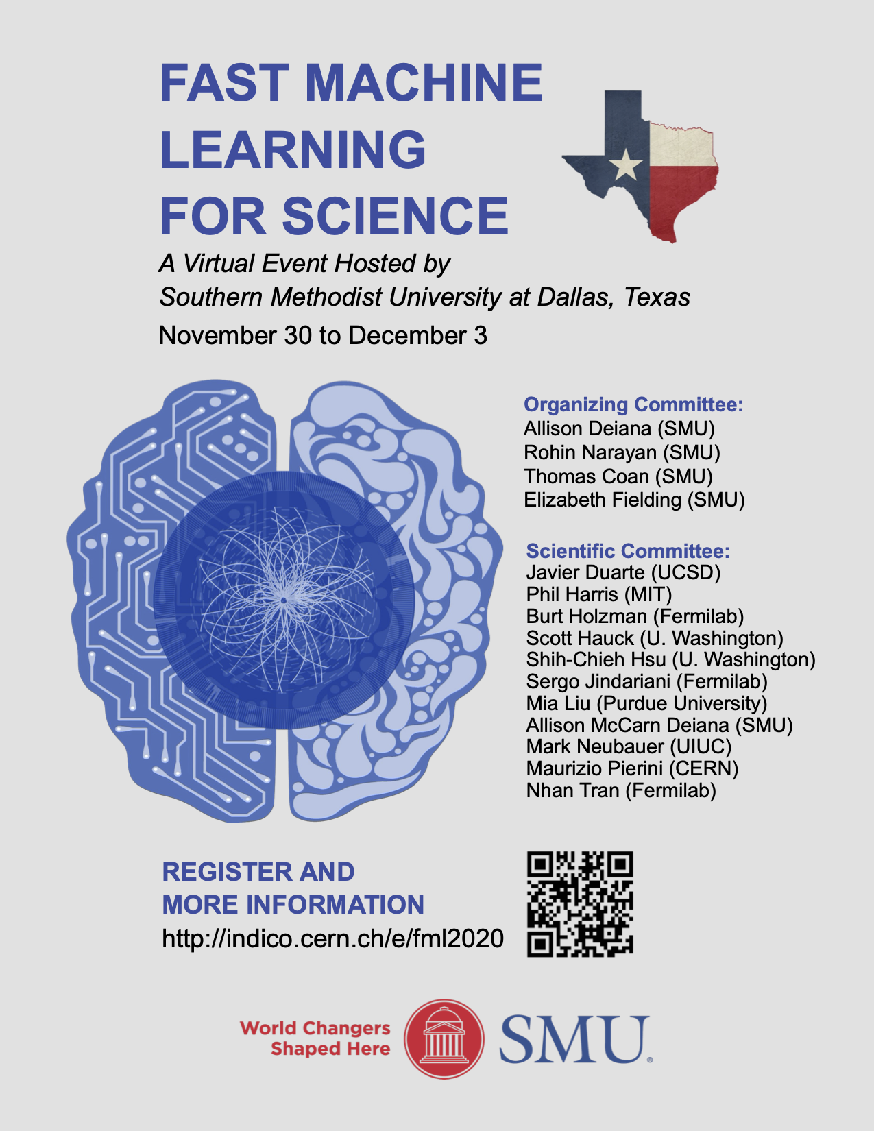 Official Poster for Fast Machine Learning for Science Workshop